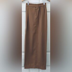 Women’s Wide Leg Brown (Camel) Pants